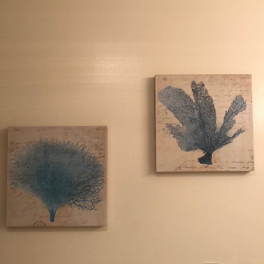 Decor blue sea Frames wall art